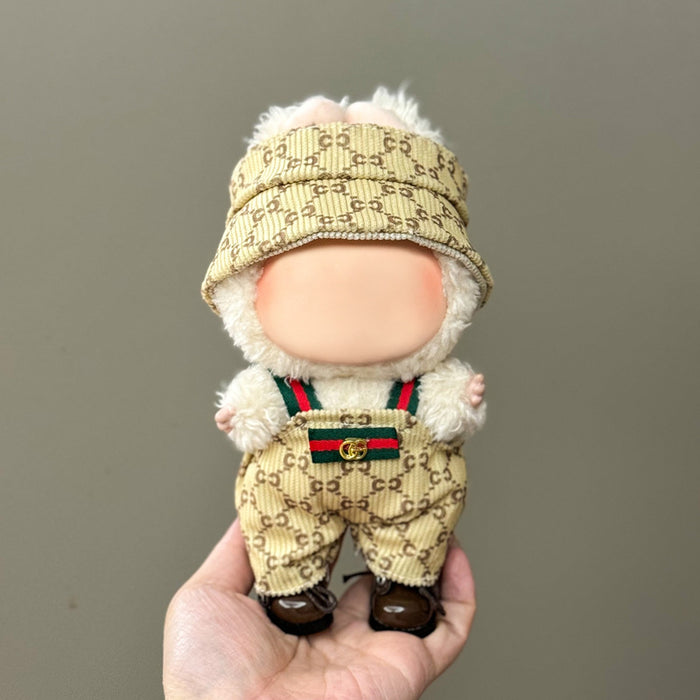Wholesale Only clothes are suitable for 17cm blind box pendant plush doll clothes