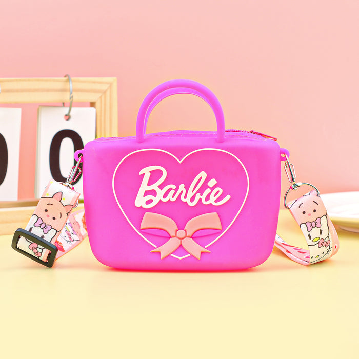Wholesale Cartoon Silicone Zip Coin Purse for Kids Cute Crossbody Bag for Earphones MOQ≥5