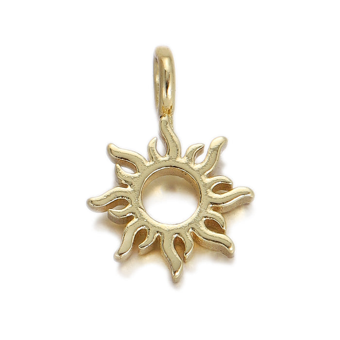 Wholesale Wings Butterfly Sun Crown Design Pendant JDC-PT-YJ017