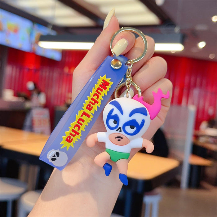 Wholesale Anime Cartoon PVC Doll Keychain JDC-KC-YueW007