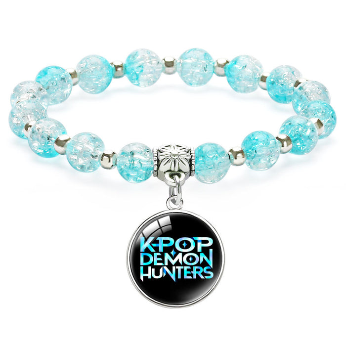 Wholesale KPOP Beaded Pendant Bracelet