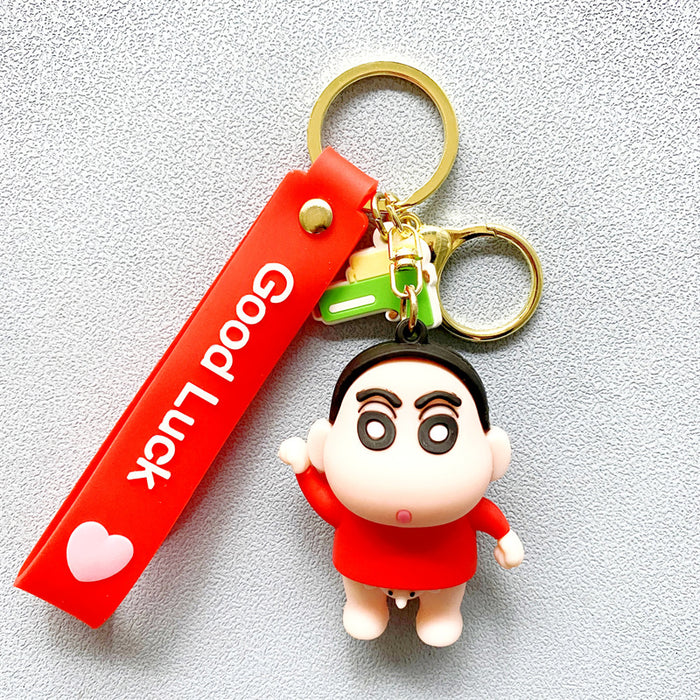 Wholesale PVC Cartoon Doll Keychain JDC-KC-WuYi207