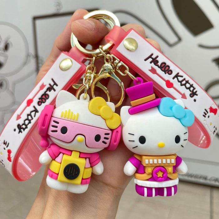 Wholesale Keychain Music Cute Doll Backpack Pendant Car Keychain Pendant