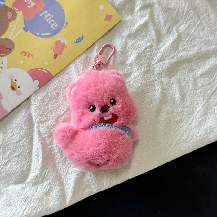 Wholesale Cute cartoon keychain pendant bag accessories