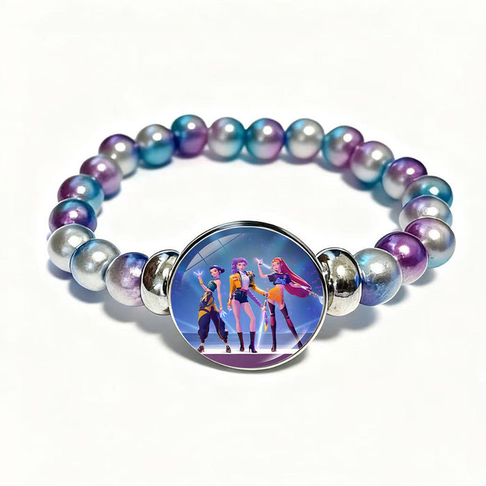 Wholesale KPOP Couple leather braided bracelet