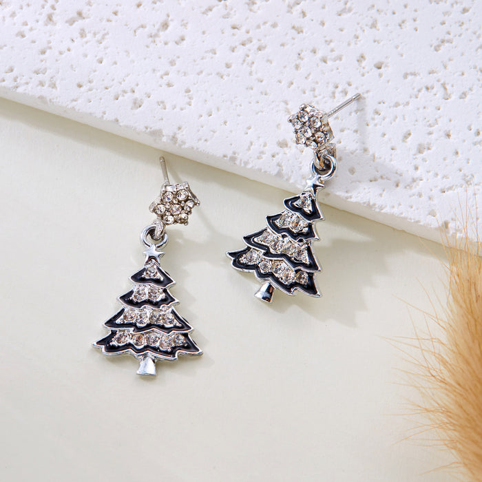 Wholesale  Christmas earrings  Christmas tree earrings
