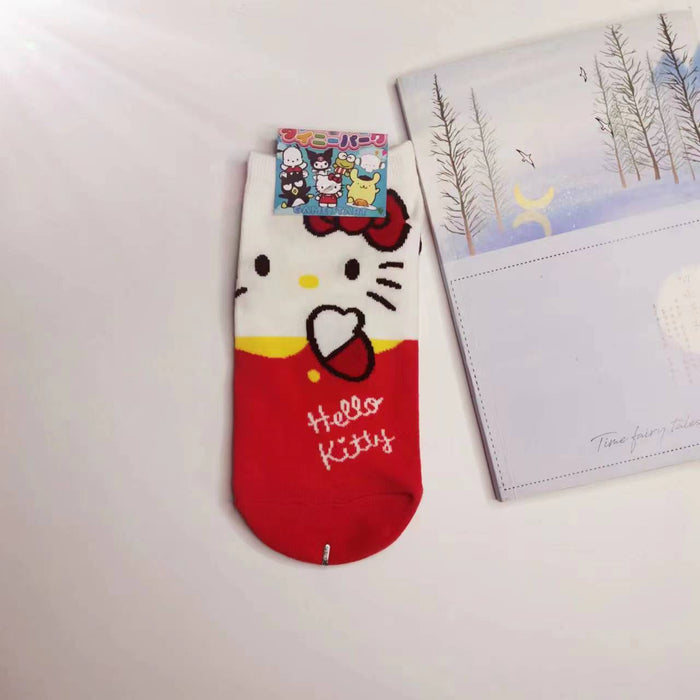 Wholesale Cotton Cartoon Short Socks JDC-SK-Xiasi005