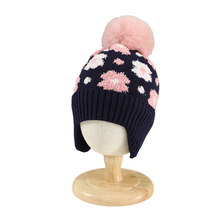 Wholesale Plush flower children' s hat