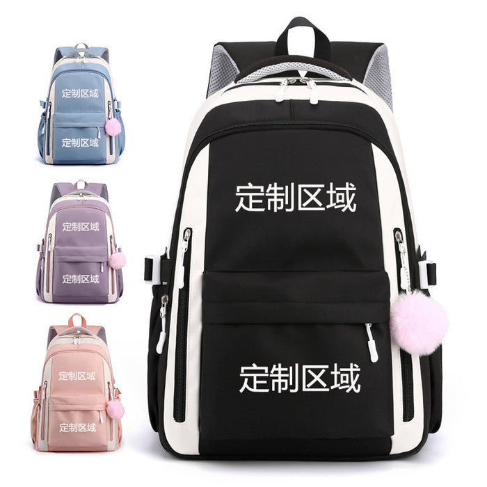 Wholesale Themed Canvas Backpack Large Capacity Unisex Everyday Leisure Travel