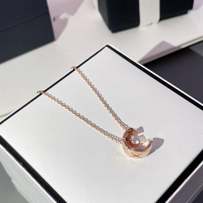 Wholesale Diamond collarbone pendant necklace