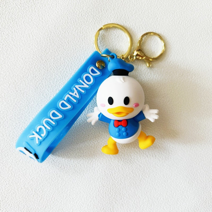 Wholesale PVC Cartoon Doll Keychain JDC-KC-WuYi078