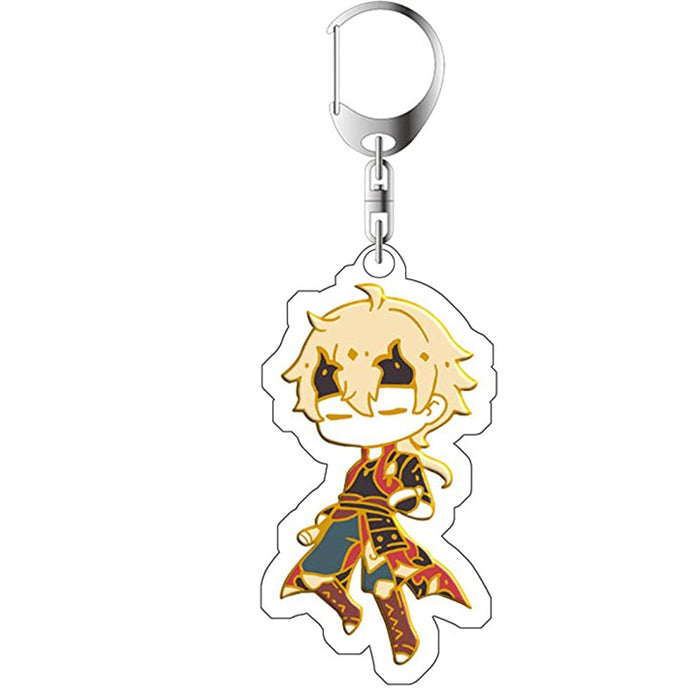 Wholesale Cartoon Acrylic Keychains JDC-KC-XinF005