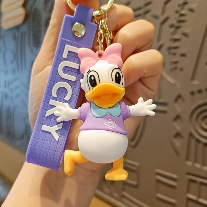 Wholesale Cartoon Doll Silicone Keychain JDC-KC-SuCheng001