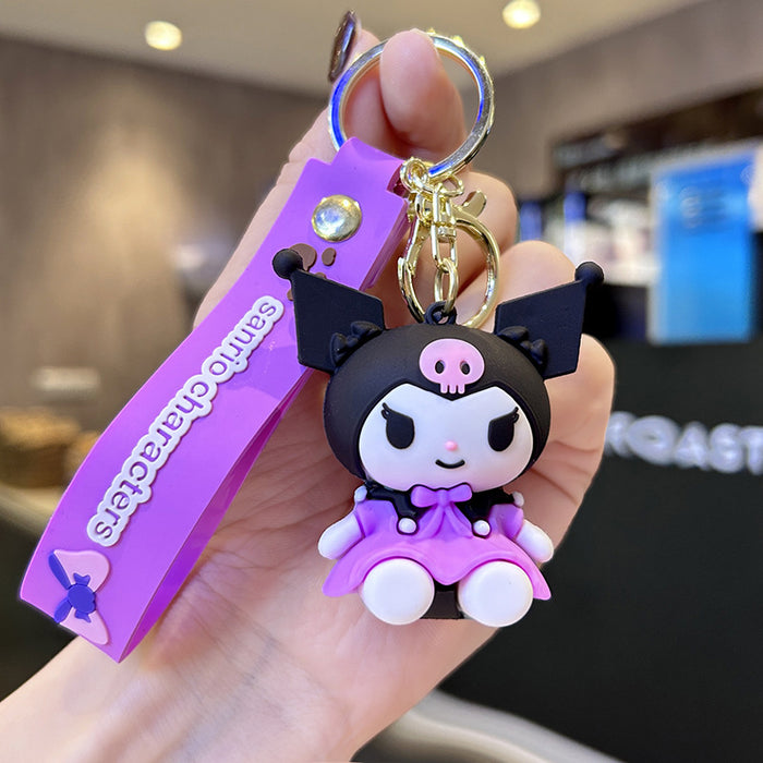 Wholesale Silicone Cartoon Keychain Pendant Keychain JDC-KC-ZiX016