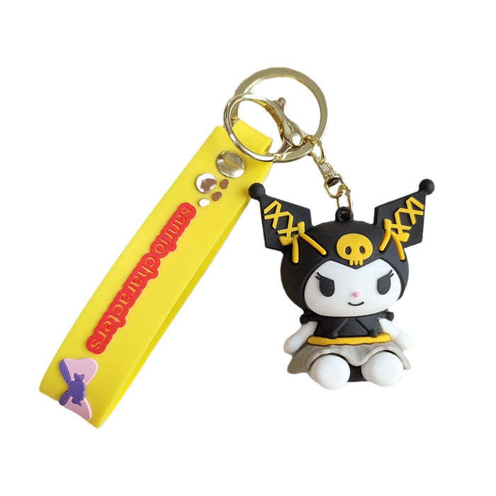 Wholesale Cartoon Doll Silicone Keychain (S) JDC-KC-ZhuoRan007