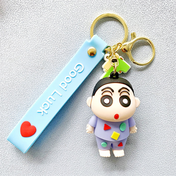 Wholesale PVC Cartoon Doll Keychain JDC-KC-WuYi207