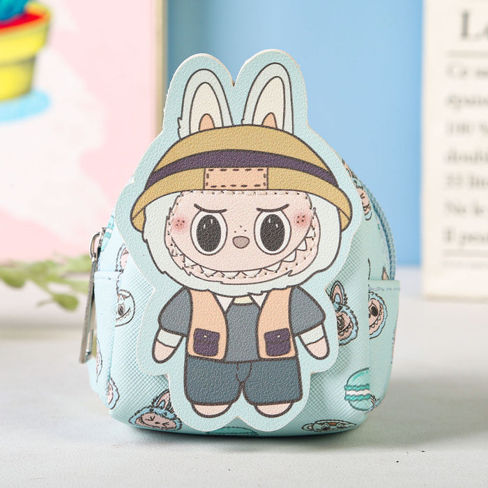 Wholesale Coin Purse Card Holder Keychain Bag Small Plush Bag Headphone Bag Portable