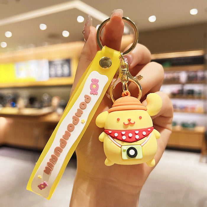 Wholesale Cartoon Doll Silicone Keychain (S) JDC-KC-JuJi006