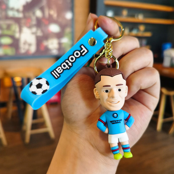 Wholesale Cartoon Doll Silicone Keychain JDC-KC-Tingm244