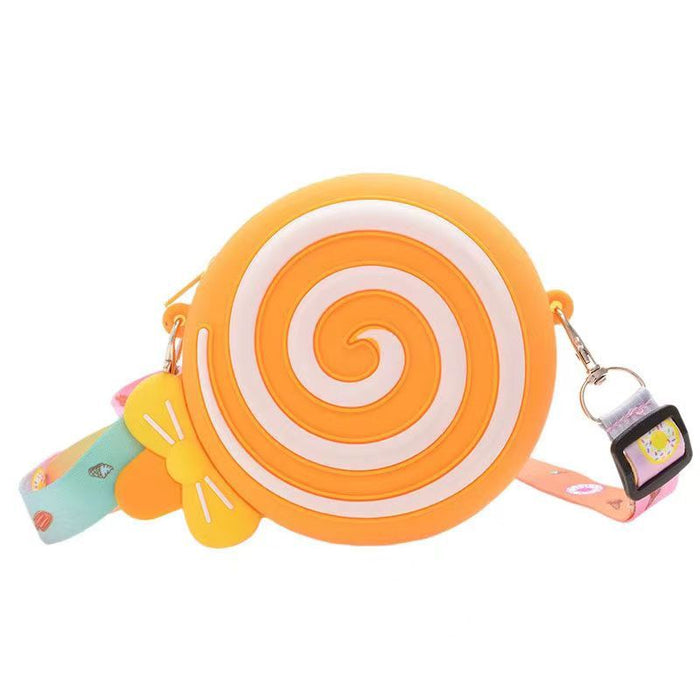 Wholesale Light Green Anime Cartoon Silicone Coin Purse with Bow Cute Gift