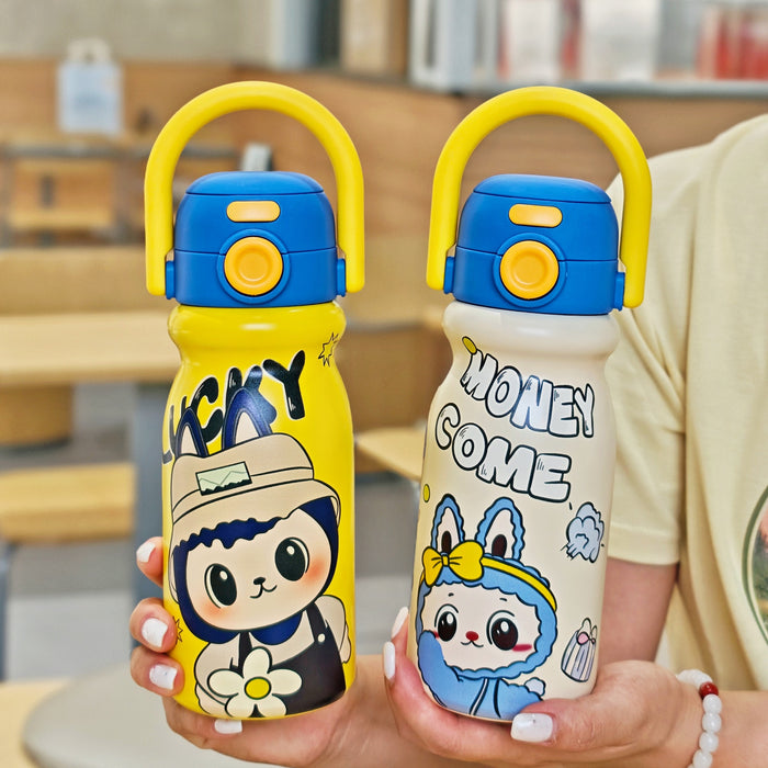 Wholesale Beautiful cartoon thermos cup