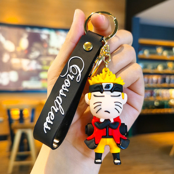 Wholesale Cartoon Silicone Doll Keychain JDC-KC-Tingm296