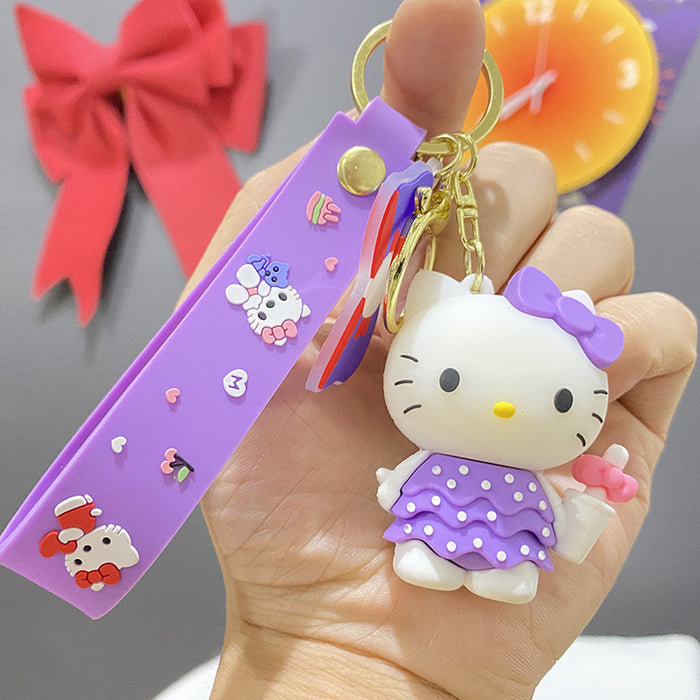 Wholesale PVC Cartoon Doll Keychain JDC-KC-WuYi149