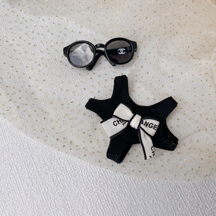 Wholesale Three-color bow tie summer light luxury temperament three-color swimsuit doll accessorie