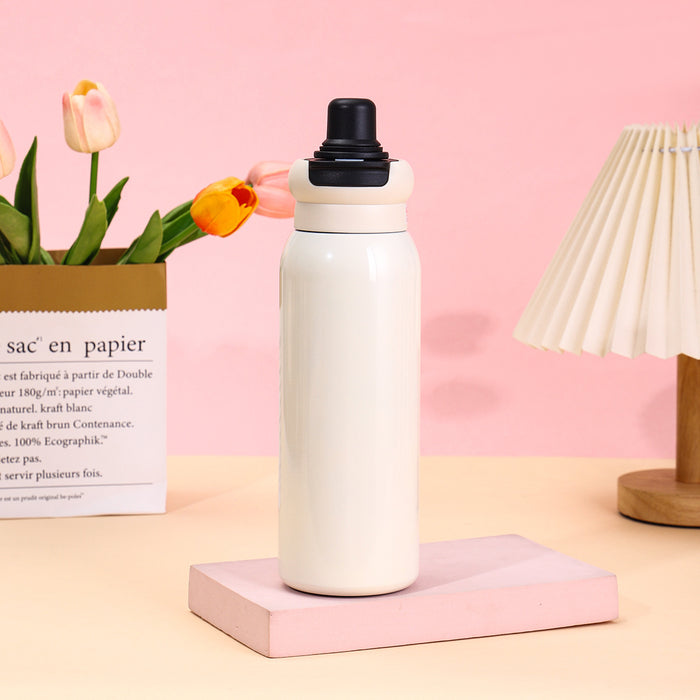 Wholesale Cartoon cute monster rusty steel cartoon drinking water cup