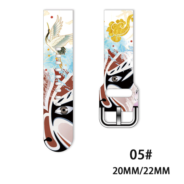 Wholesale Printed Tpu Watch Strap Wrist Strap JDC-WD-NuoQi076