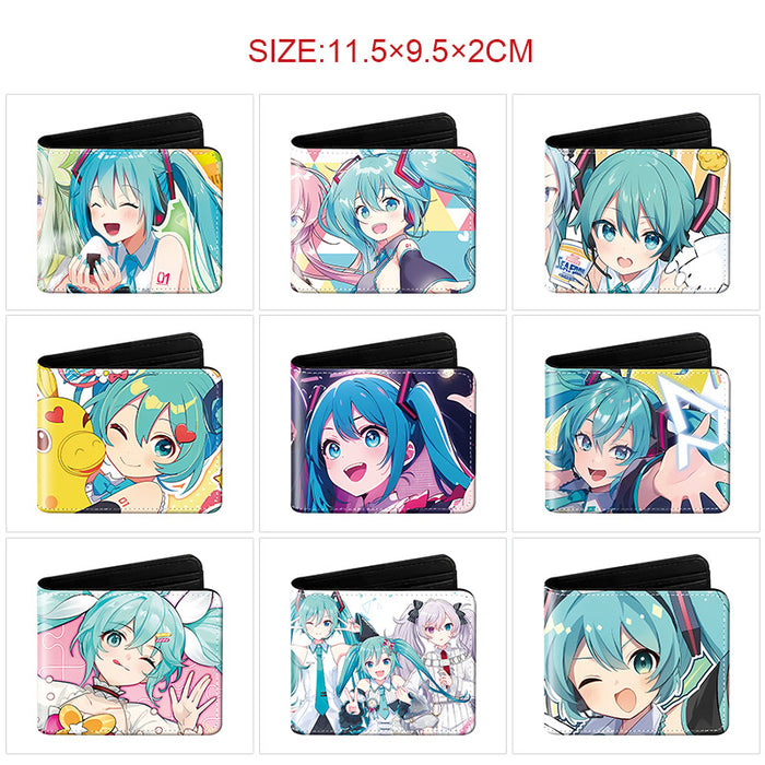 Wholesale Cute PU leather coin purse short card holder