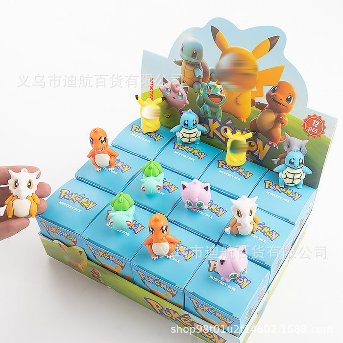 Wholesale 12 PCS Cute figurine blind box kids'  fidgets toy