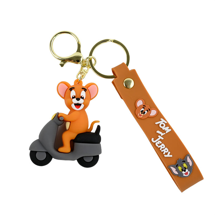 Wholesale PVC Cartoon Doll Keychain JDC-KC-BaoDou011