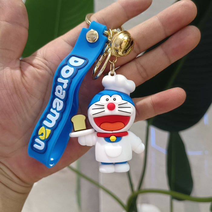 Wholesale Cartoon Silicone Doll Keychain JDC-KC-KuangK025