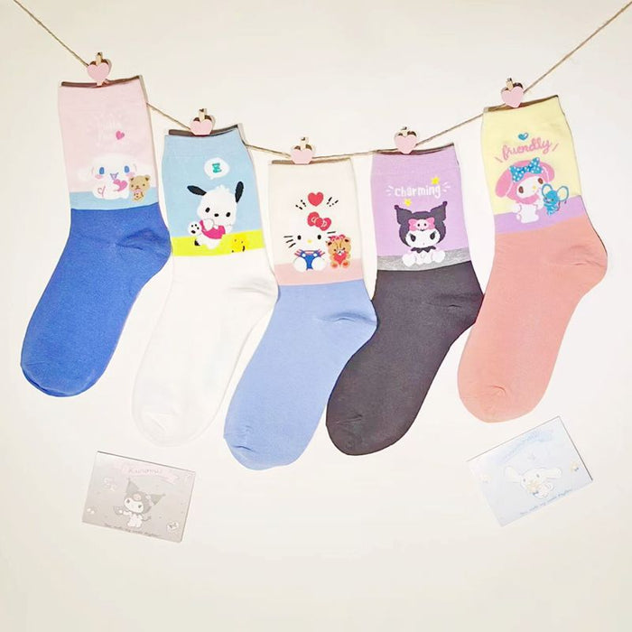 Wholesale Cotton Cartoon Long Socks JDC-SK-Lanh004