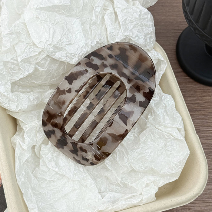 Wholesale Oval Acrylic Hair Clip