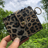 Wholesale PU Card Holder Keychain JDC-KC-Maol016