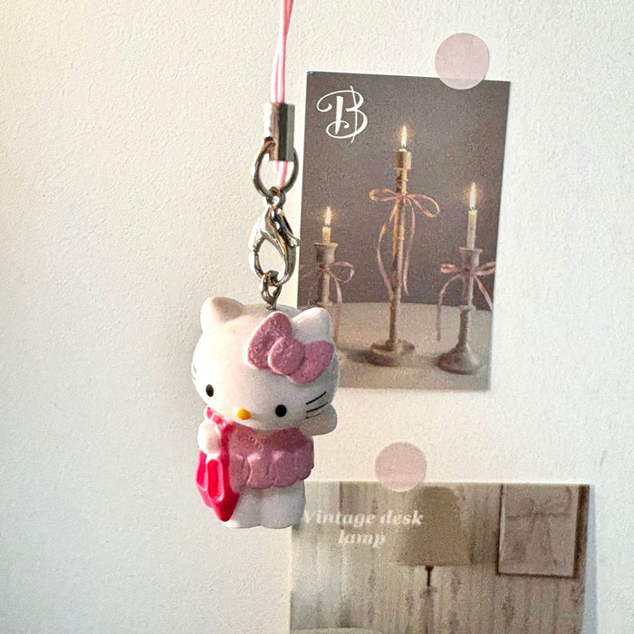 Wholesale Chef' s Hat Cat Keychain Charm