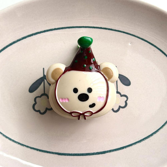 Wholesale Hat Bear Cute Curly Hair Catching Shark Catching Hair