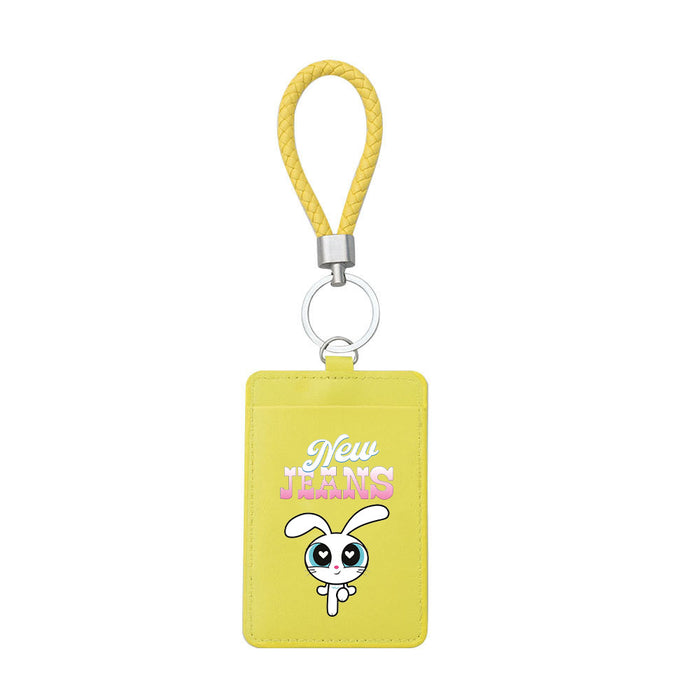 Wholesale PU Card Holder Keychain JDC-KC-ShuaiX002