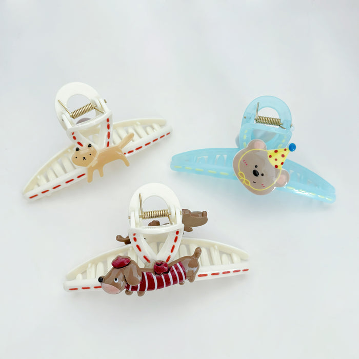 Wholesale Cute puppy-shaped sophisticated Hair Clips