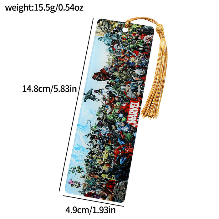 Wholesale Creative Acrylic Tassel Bookmark