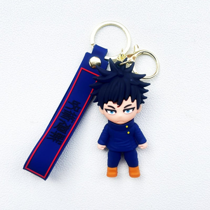 Wholesale PVC Cartoon Doll Keychain JDC-KC-WuYi020