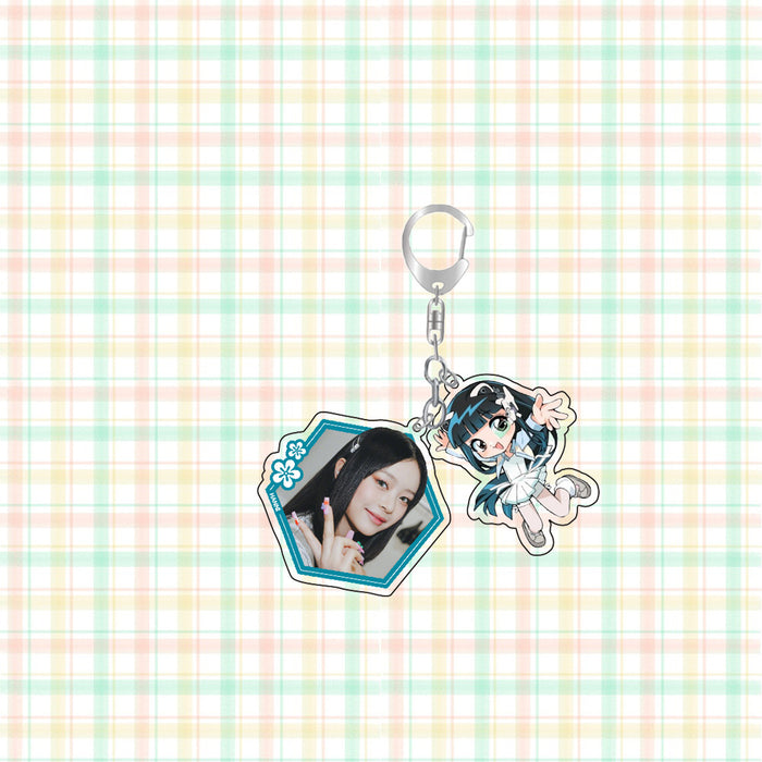 Wholesale Acrylic Keychain JDC-KC-HanTian004