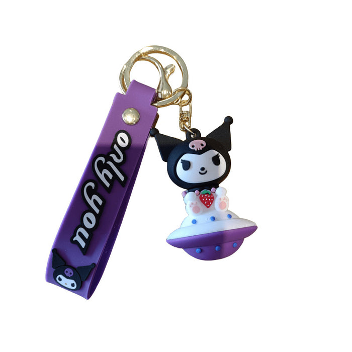 Wholesale Silicone Cartoon Doll Keychain JDC-KC-MingT108