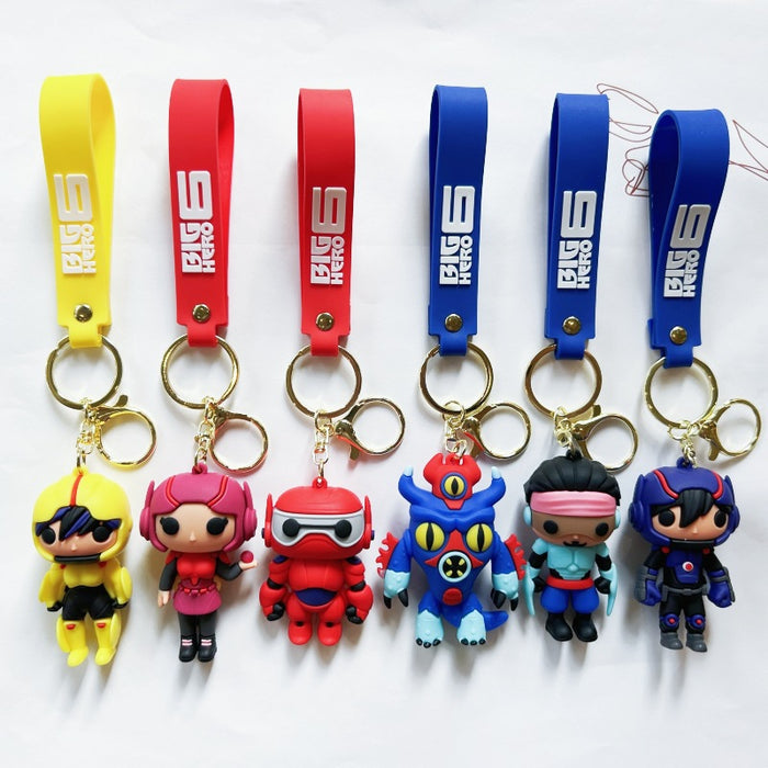 Wholesale PVC Cartoon Doll Keychain JDC-KC-WuYi192