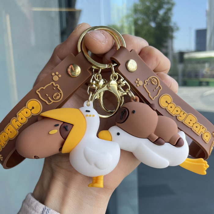 Wholesale Keychain Cute Dolphin Doll Small Pendant Bag Hanging Decoration Doll Machine Small Gift Wholesale