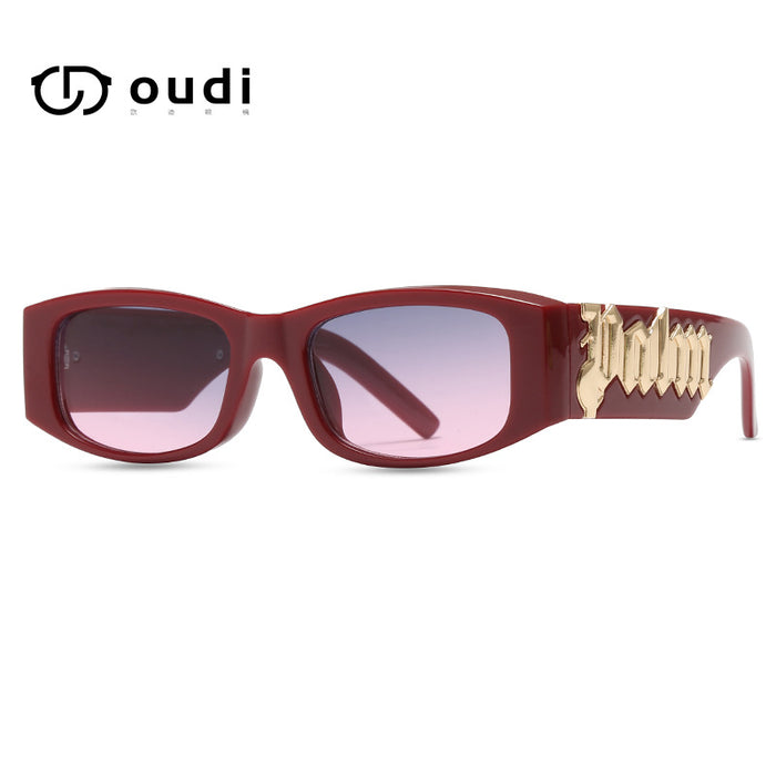 Wholesale PC gradient small frame sunglasses JDC-SG-HNB009