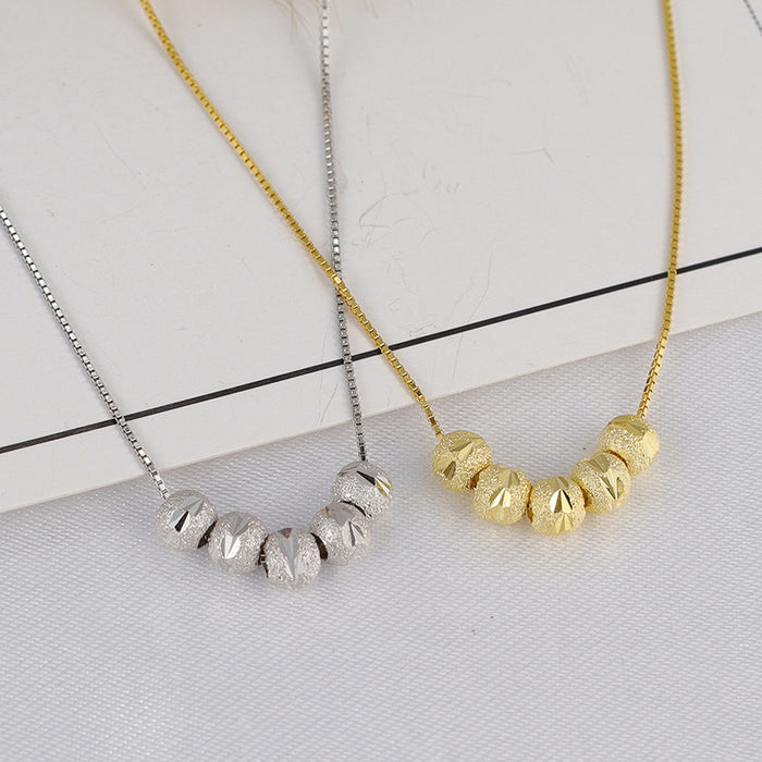 Wholesale Titanium steel necklace, heart-shaped necklace, collarbone necklace