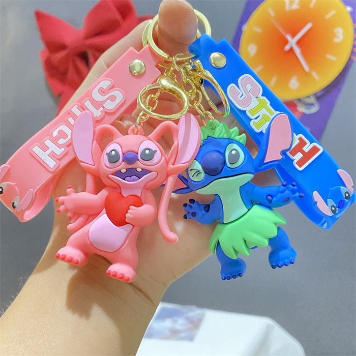 Wholesale PVC Cartoon Doll Keychain JDC-KC-WuYi209